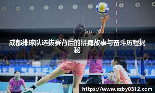 成都排球队选拔赛背后的拼搏故事与奋斗历程揭秘