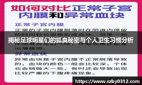 揭秘足球明星们的狐臭秘密与个人卫生习惯分析
